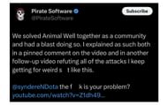 Twitch streamer's response to SyndereN in a now-deleted X post (Image via @Awk20000/X)